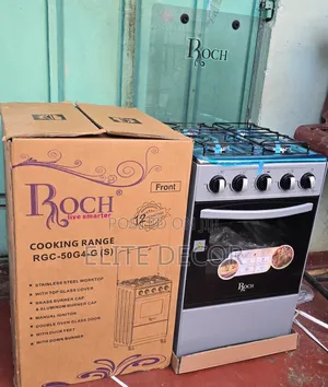 Roch 50×55cm Full Gas Standing Cooker – 4 Burner With Gas Oven