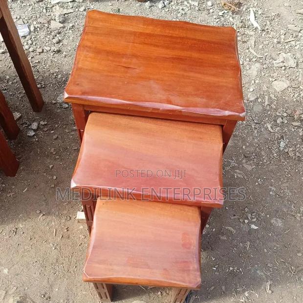 Vanish Modern Solid Nestle Stools - thumbnail 2