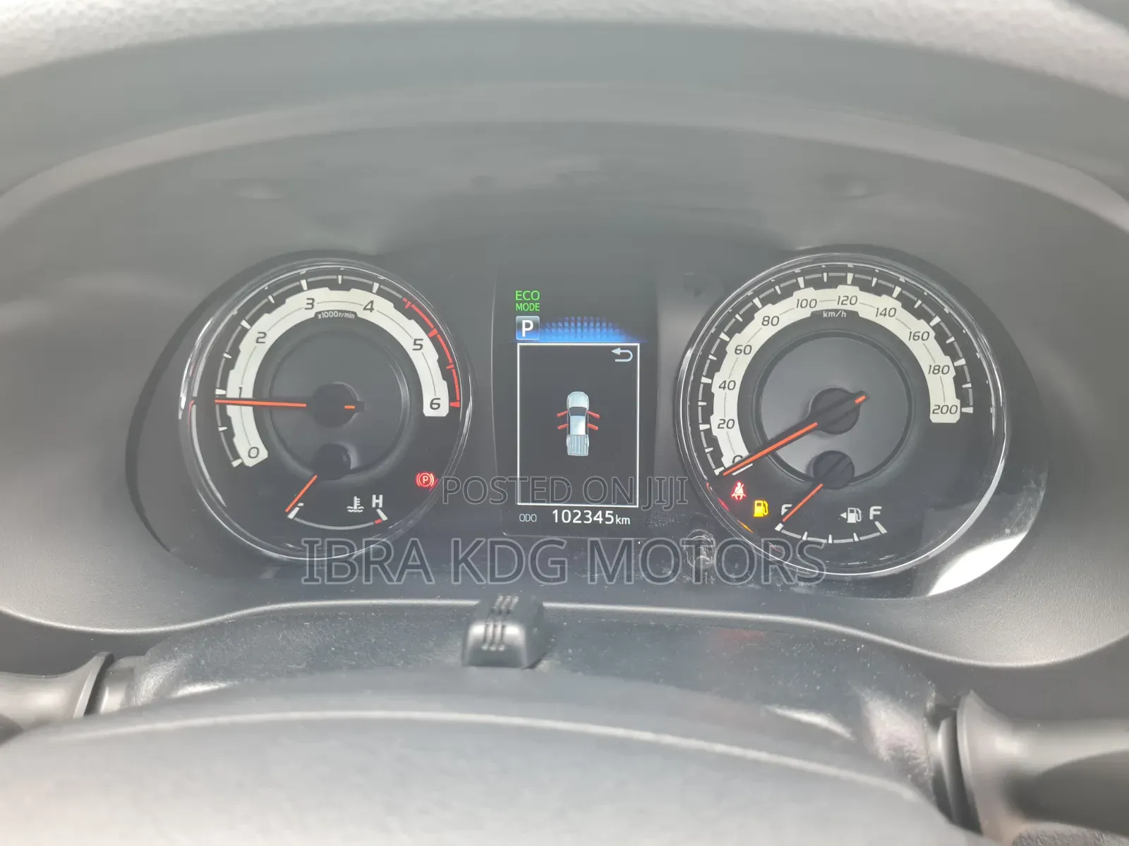 Toyota Hilux 2019 Black
