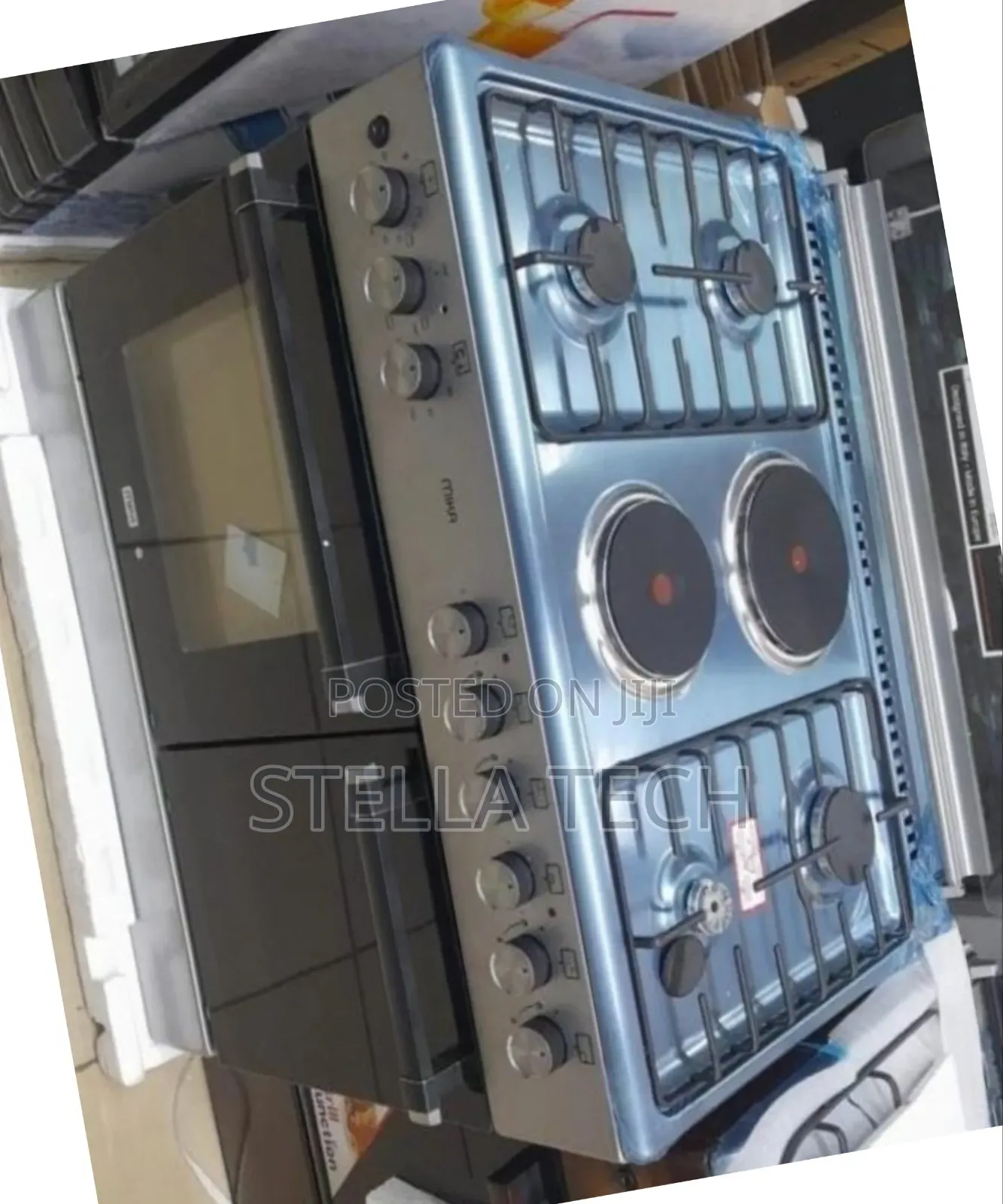 Mika 60*90 Standing Cooker 4 Gas Pool Jet Burners