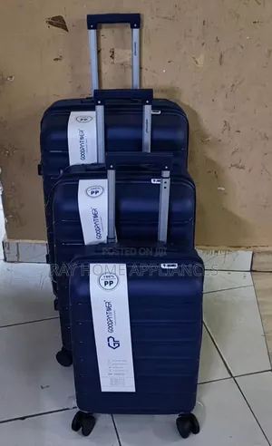 3 in 1 Unbreakable PP Suitcase SIZE 4Set