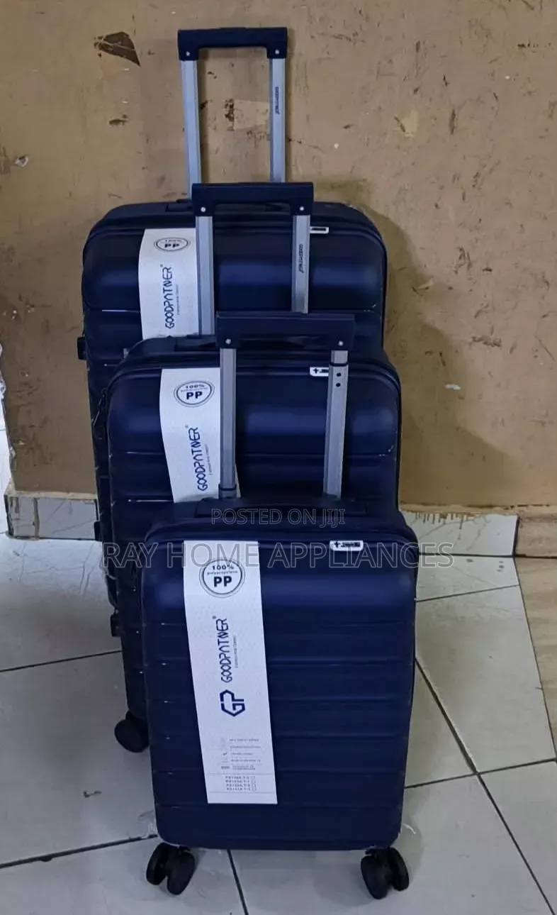 3 in 1 Unbreakable PP Suitcase SIZE 4Set