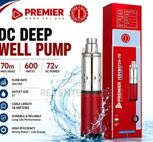 Durable and  Reliable DC Deep Well Pump