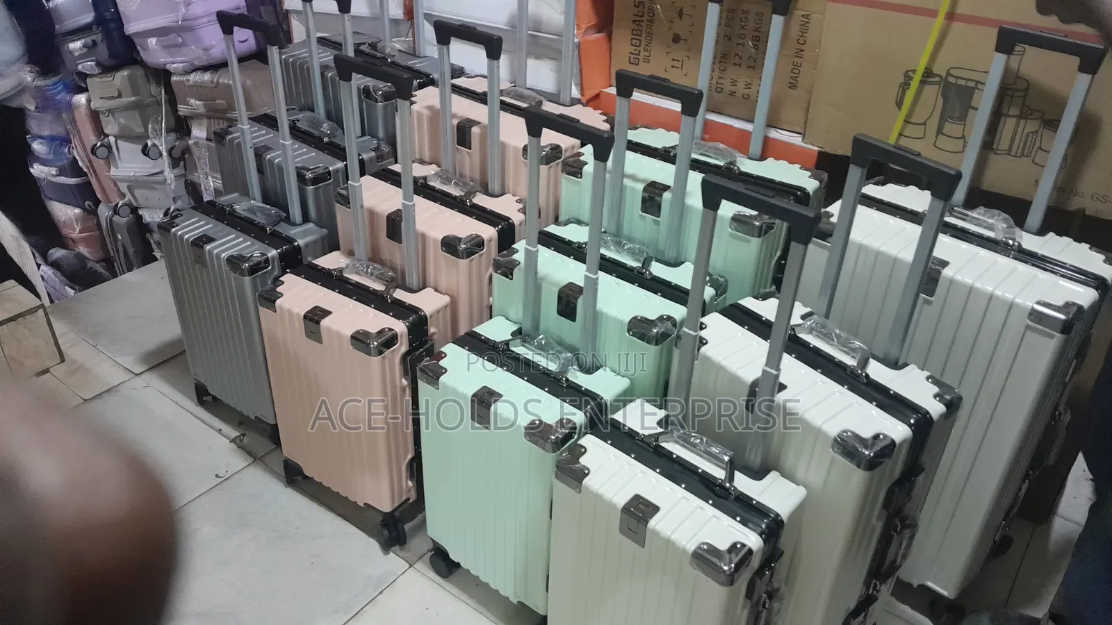 Aliminium Flame UNICROSS Zippless SUITCASE BRIEFCASE - 3 in 1 Set