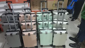 Aliminium Flame UNICROSS Zippless SUITCASE BRIEFCASE - 3 in 1 Set