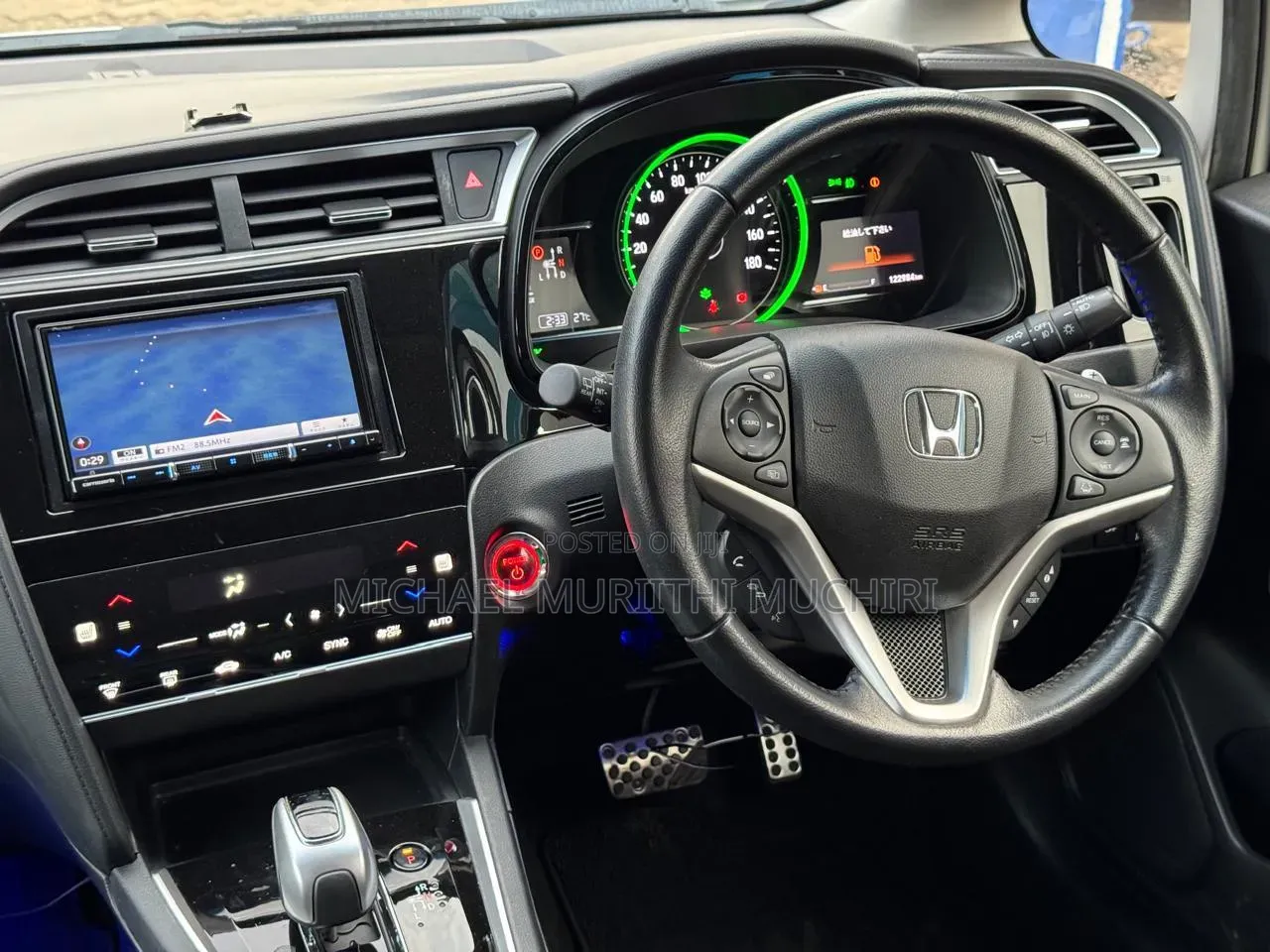 Honda Fit Shuttle 2019 White
