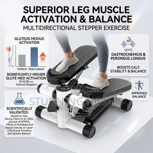 Mini Stepper With Resistance Bands Available