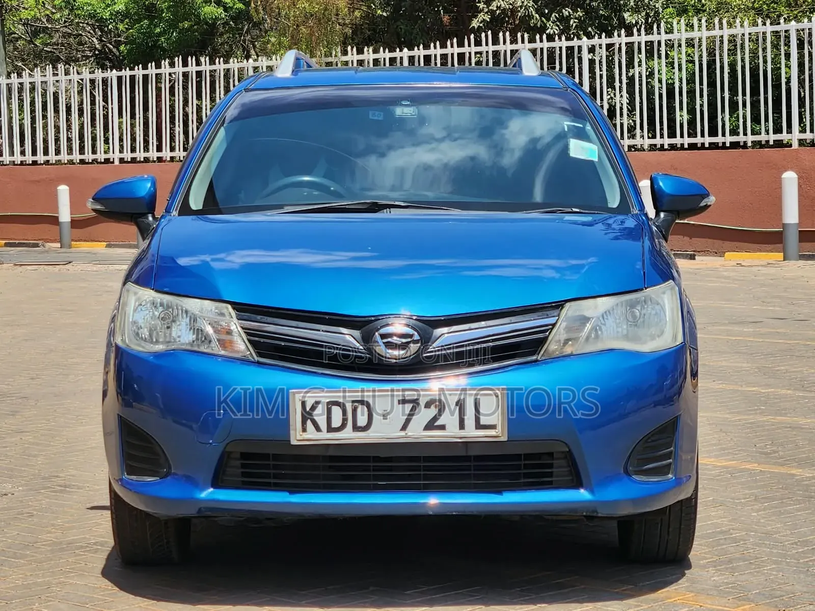 Toyota Corolla Fielder 2014 Blue