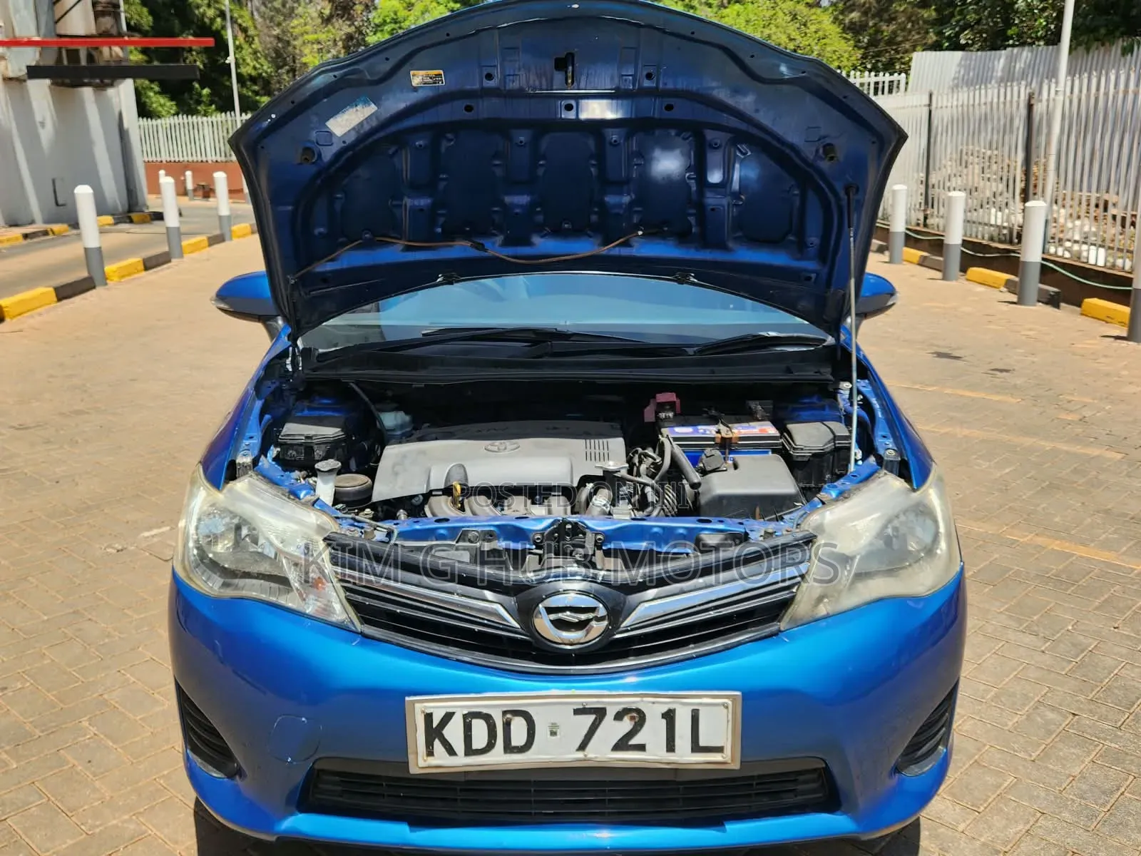 Toyota Corolla Fielder 2014 Blue