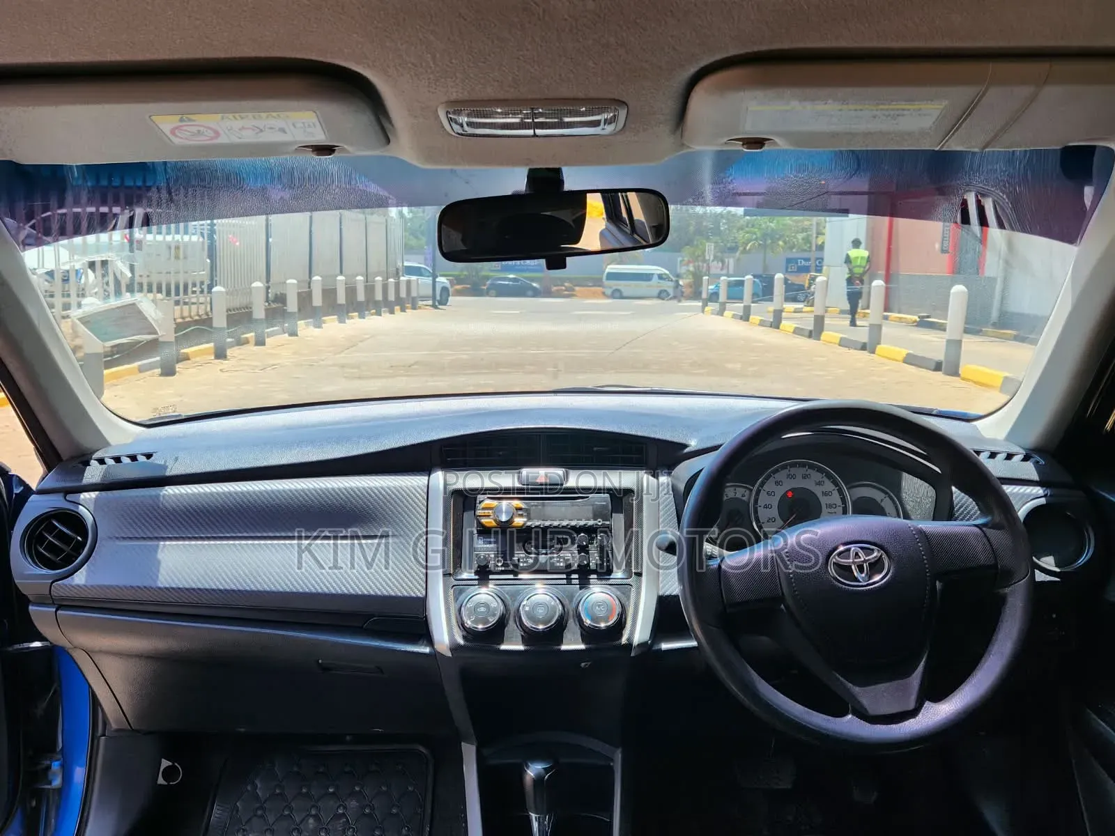 Toyota Corolla Fielder 2014 Blue