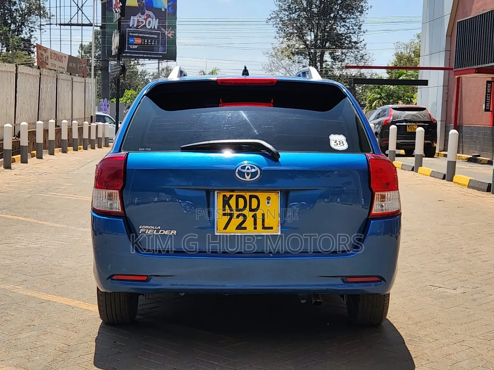 Toyota Corolla Fielder 2014 Blue
