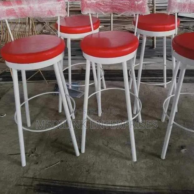 Upholstered Carmel Back Counter Stools