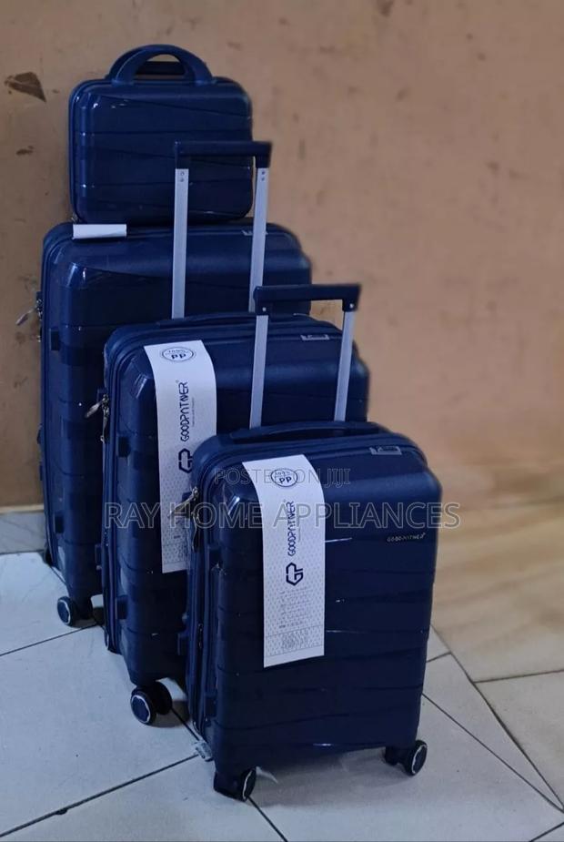 Navy Blue Size 4 4 in 1 Luxurious Suitcase Set