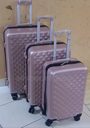 3 in 1 Fibre Suitcase Set