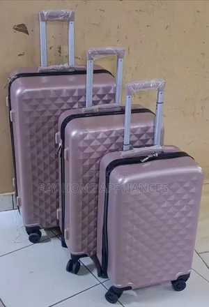 3 in 1 Fibre Suitcase Set