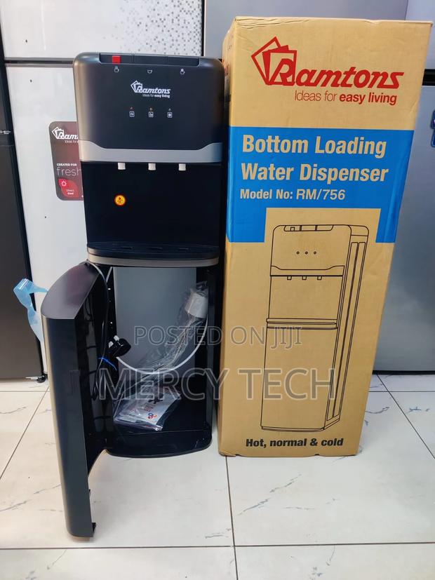 Ramtons Bottom-Load Water Dispenser (RM756) – Hot, Normal & Cold