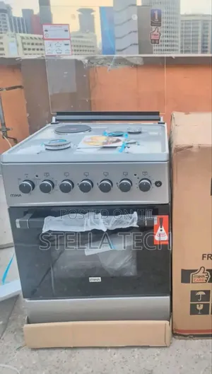 Silver Mika Standing Cooker 58 X 58