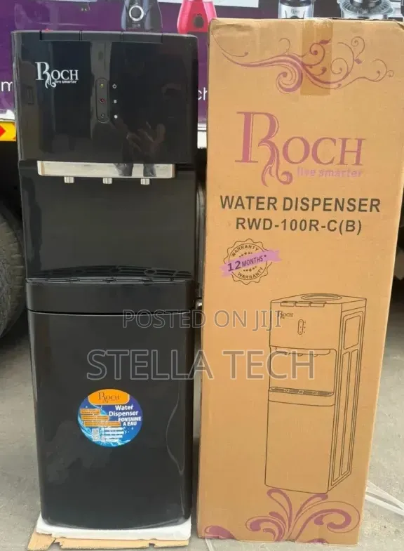 Roch 3 Taps Water Dispenser With Compressor