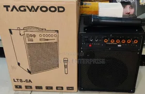 Tagwood 6" Rechargeable Portable Speaker 6A With Microphone