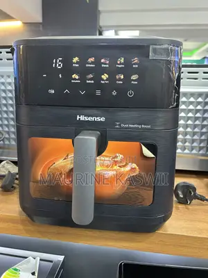 Hisense 8L Air Fryer Black Single Basket Digital Touch900W H08AFBK1S4