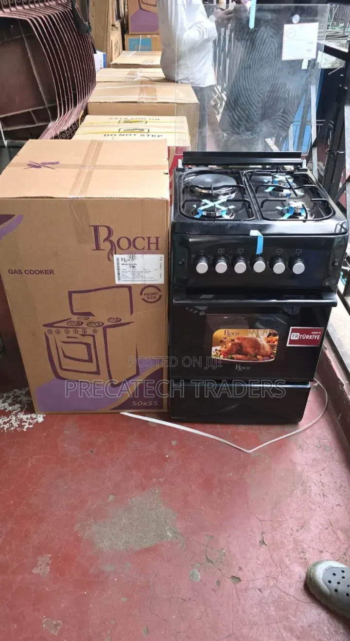 Turkey Roch Black 50x55 Standing Cooker – 3+1