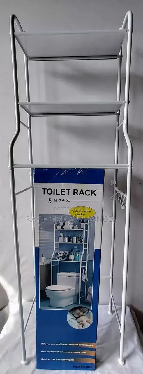 New Design Toilet Rack With Top Stand for Towel