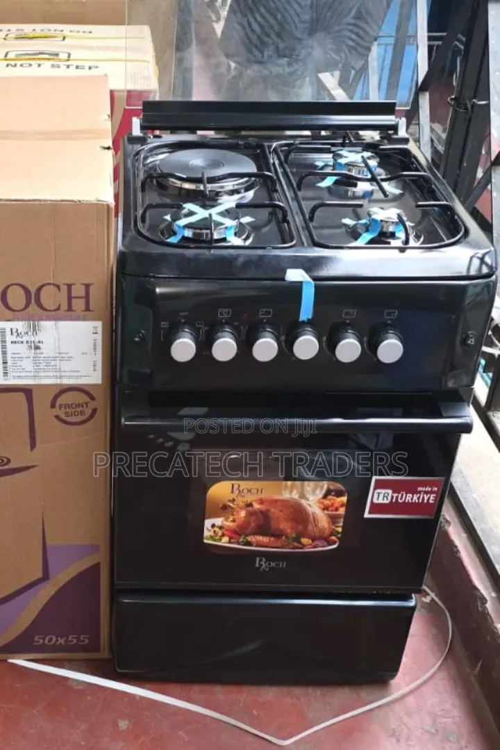 Black Roch 50x55 Gas & Electric Standing Cooker