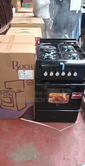 Turkey Roch 3+1 Cooker 50x55 – Stylish Black