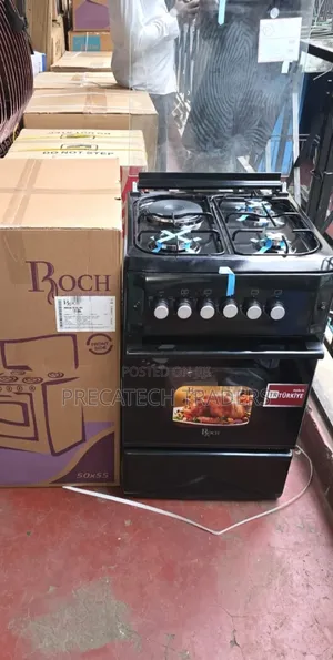 Turkey Roch 3+1 Cooker 50x55 – Stylish Black