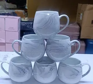 Grey  Pot Like Mugs 470ml