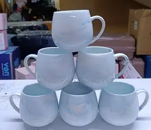 Blue 470ml Ceramic Mugs