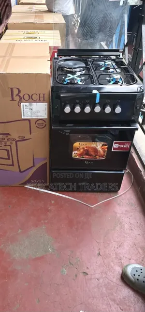 Roch 50x55 Freestanding Cooker – 3 Gas + 1 Electric