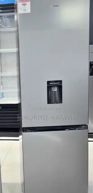 Hisense 286liters Bottom Freezer Fridge-Silver