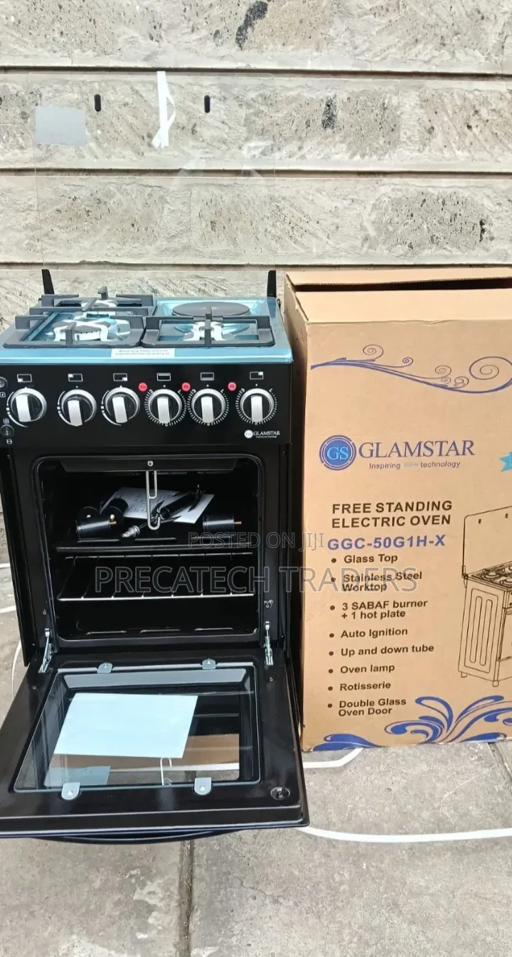 Glamstar 50x55 Freestanding Cooker – Auto Ignition