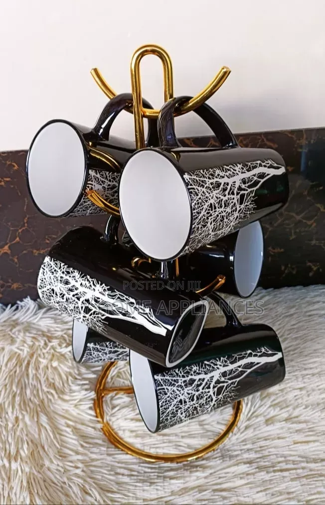 Black Tree Cups/Mugs