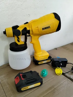 Fine Painting DEWALT Sprayer Gun 88V 2 Battery and Charger