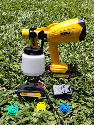 Diy Dewalt Cordless Spray Gun 88v and 2 Battery Fine Finish Painting