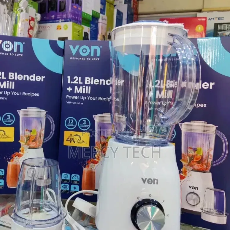 Von 2-in-1 Blender With a 1.5L Jar