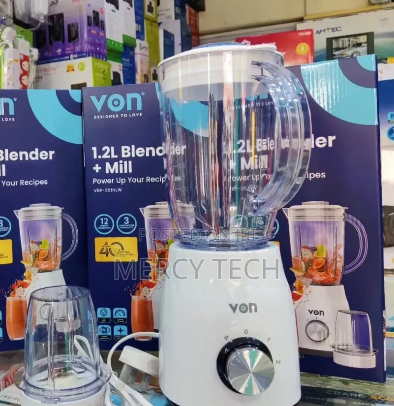 Von 2-in-1 Blender With a 1.5L Jar