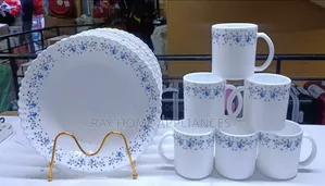 12PCS Breakfast Set
 
6pieces Plates 
6 Pieces Cups