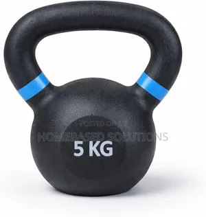 5kg Rubber Coated Kettle Bell
