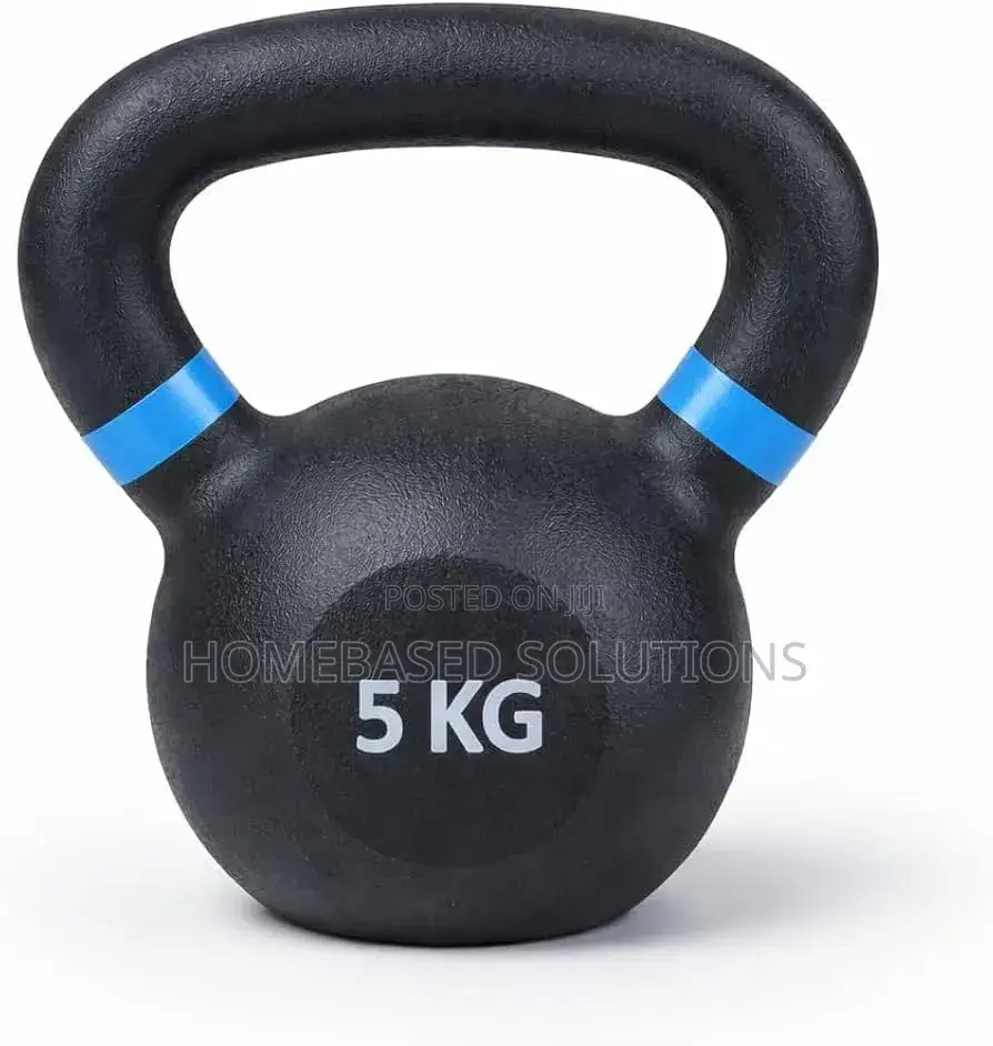 5kg Rubber Coated Kettle Bell