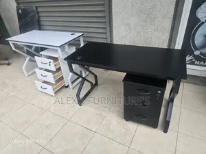 METALLIC FRAME Office Desk/Office Desk With Pedestal