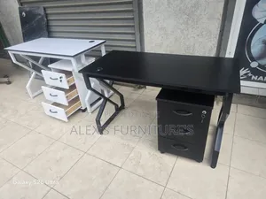 METALLIC FRAME Office Desk/Office Desk With Pedestal