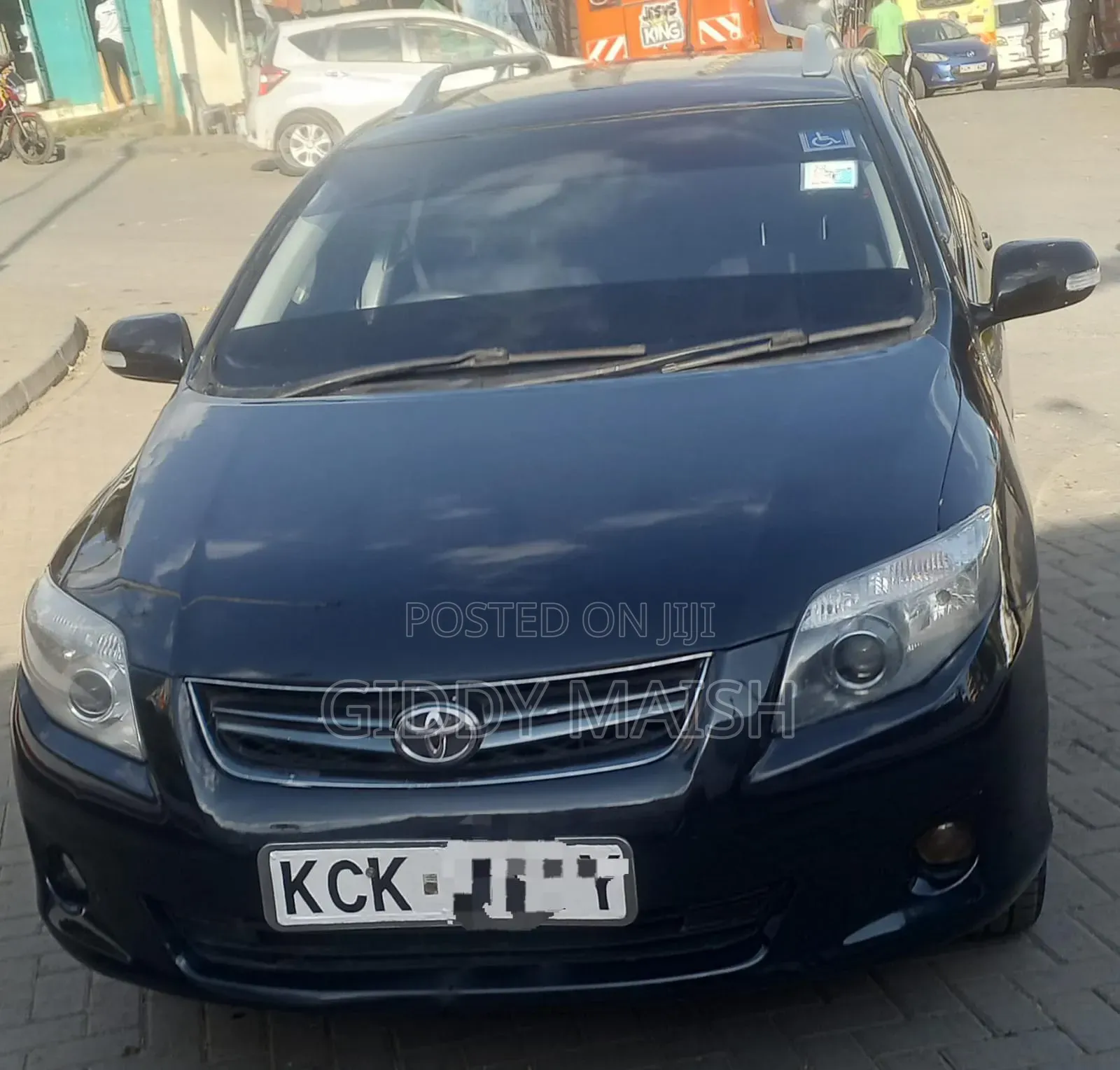 Toyota Corolla Fielder 2010 Black