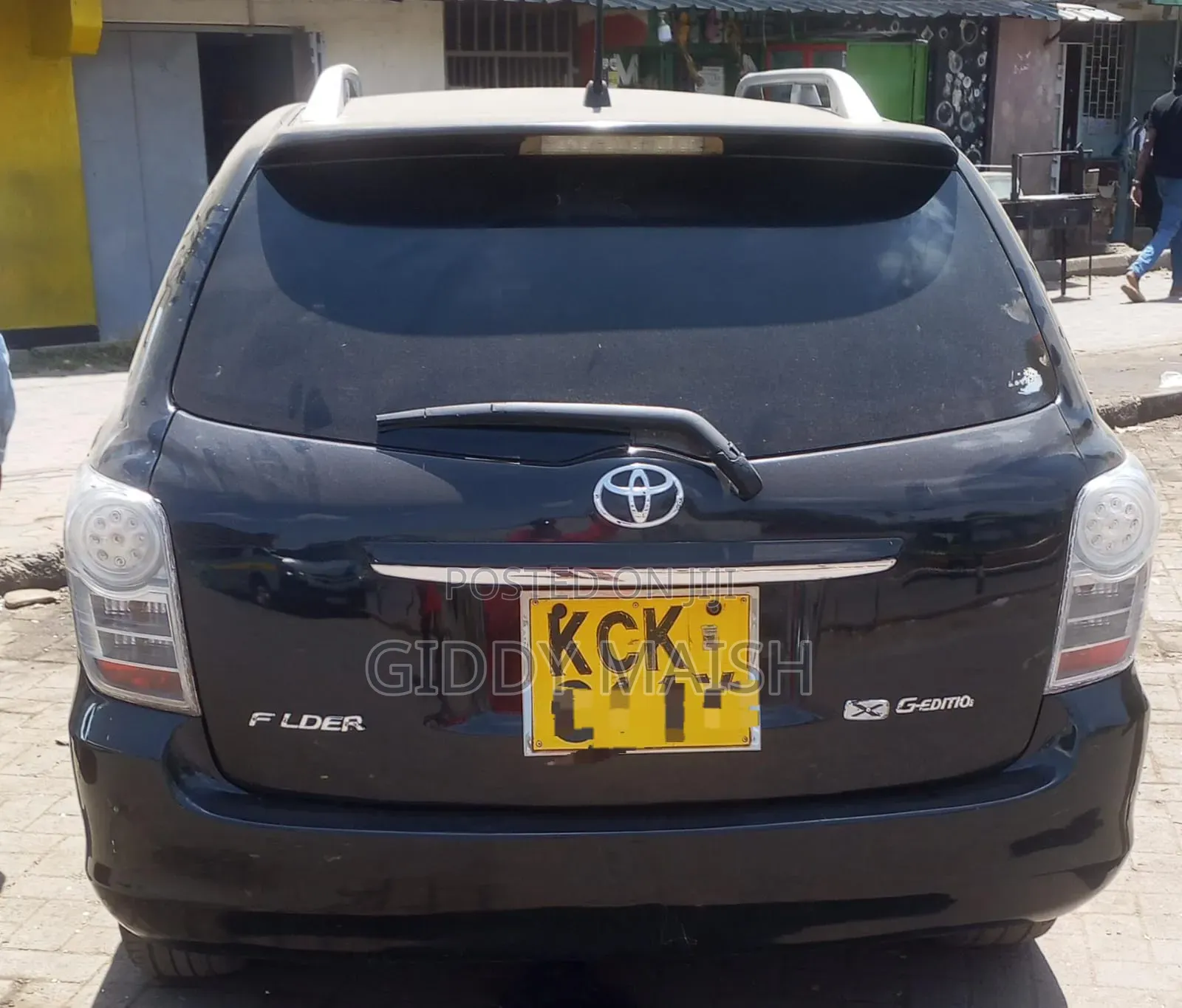 Toyota Corolla Fielder 2010 Black