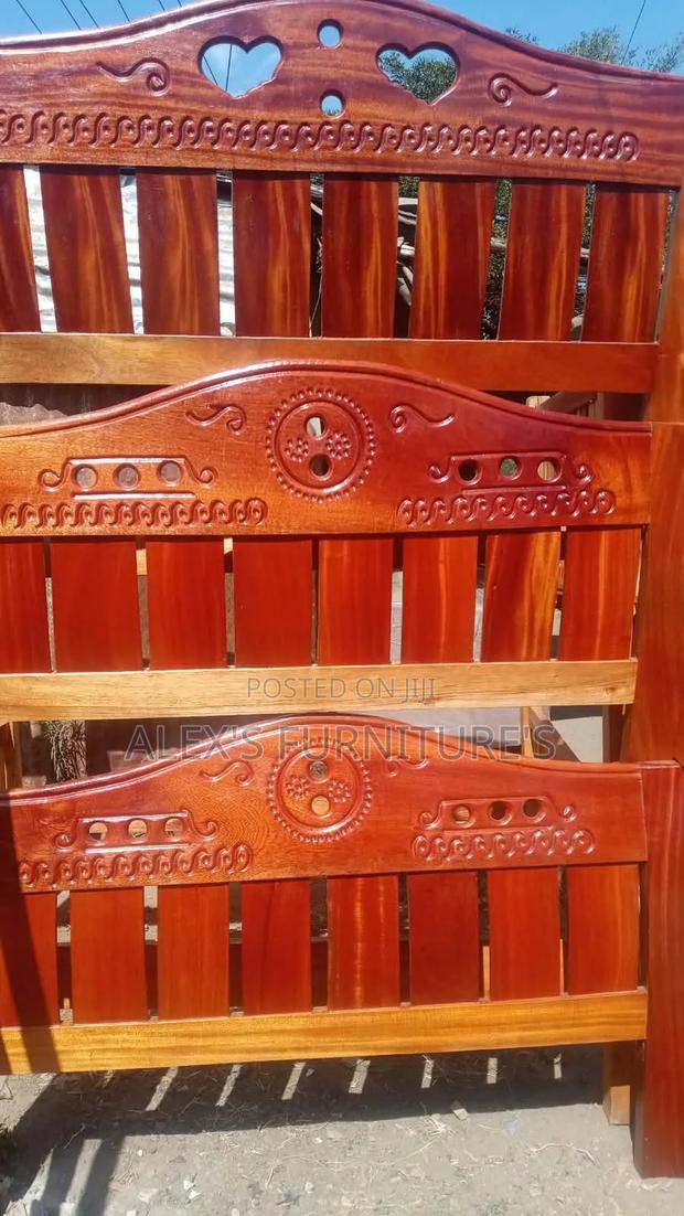 Hard Bord Bed/Mahogany Bed