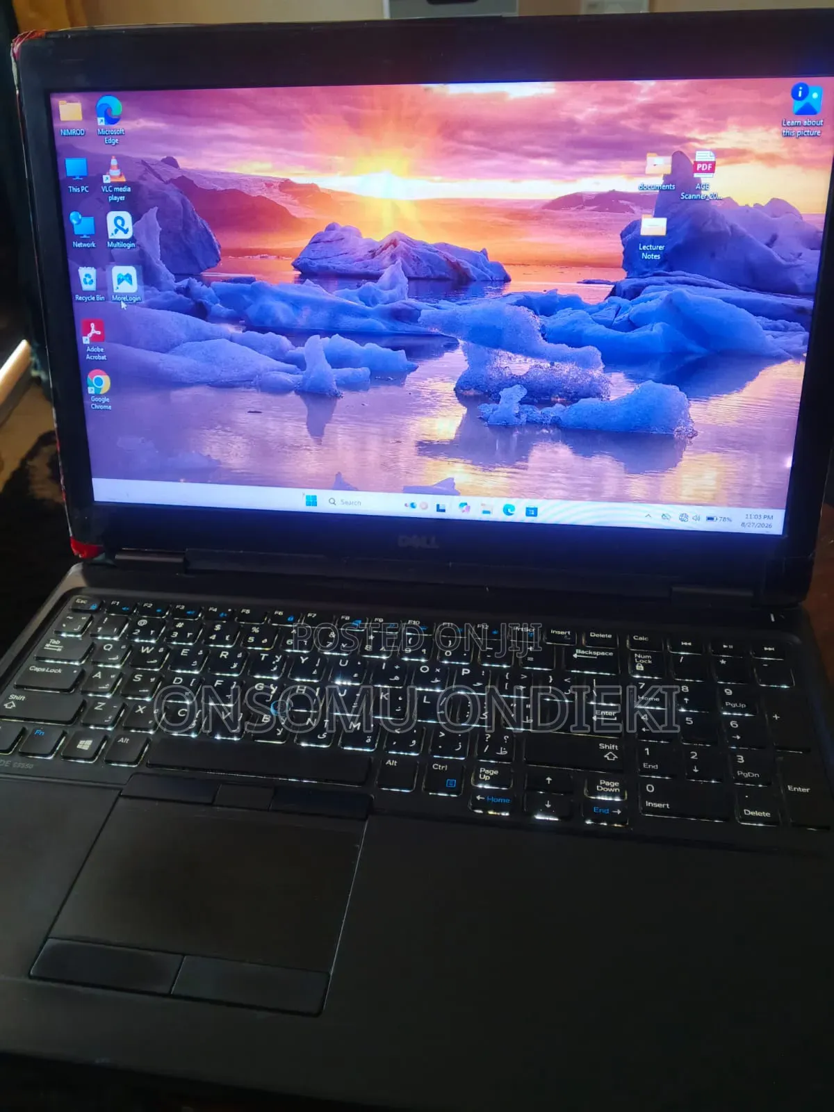 Laptop Dell Latitude E5550 8GB Intel Core i5 SSD 256GB