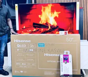 Hisense 50” Inch Qled TV Quantum Dot -50q6q