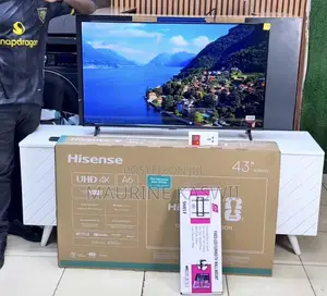 Hisense 43” Inch 4k TV -43 A6qken With Wall Mount